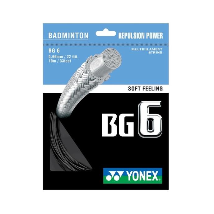 Tali Raket / Senar Badminton Yonex BG 6 ASLI.