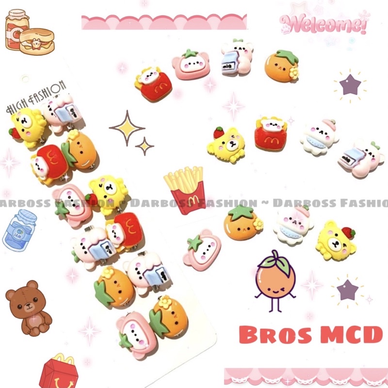 (Part 4 BRC) Bros Tuspin Jilbab / Bros Anak / Bros Dada / Bros Dagu / Brooch / Bros murah grosir / Bros Premium / Bros Clay / Acc Hijab / Souvenir Pernikahan / Souvenir Ulang Tahun / Bros Anak SD TK / Clay resin / Bros Peniti / Bros Pin Tas / Acc Tas