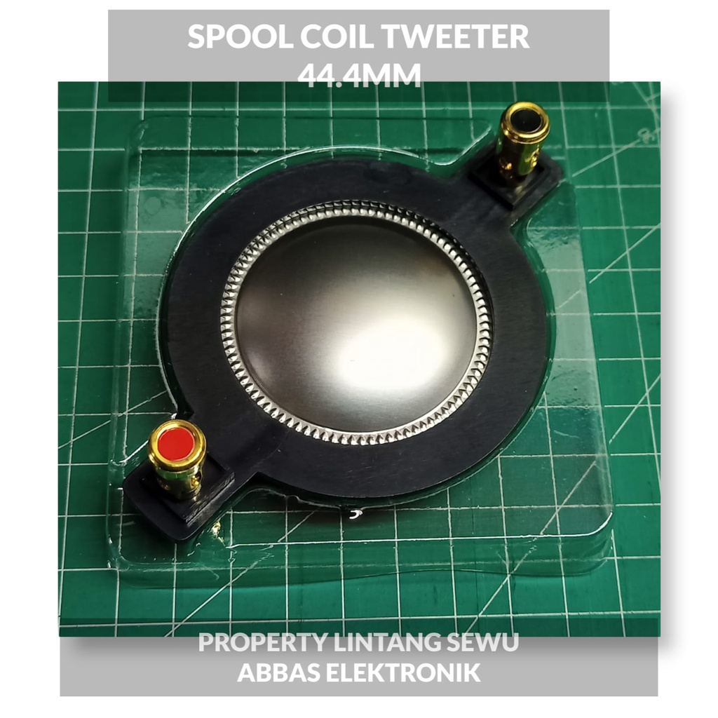 SPOOL COIL TWEETER  44.4MM SPUL KOIL TWITER TWITTER TWETEER SPEAKER 44.4MM TAIWAN spul tweater