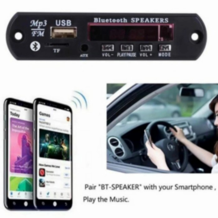 TAPE MOBIL BLUETOOTH TEP MOBIL USB AUDIO MP3 Player FM Radio modul