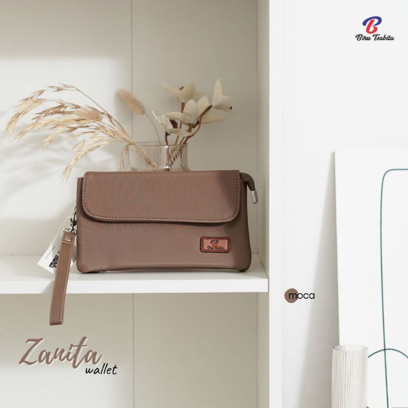 DOMPET ZANITA ORIGINAL BY BIRU TSABITA BAHAN CHOCOLY ANTI AIR WATERPROOF