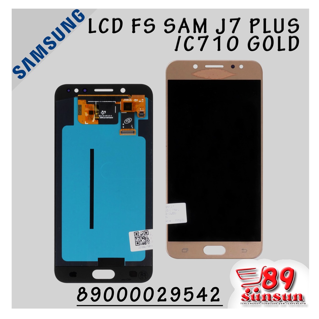 LCD FULLSET SAMSUNG J7 PLUS /C710 OLED