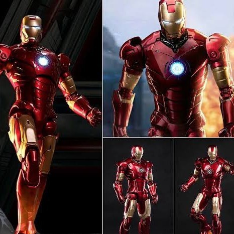 ZD Toys Ironman Mark 3 with LED / ZDToys Iron Man MK 3 Action Figure