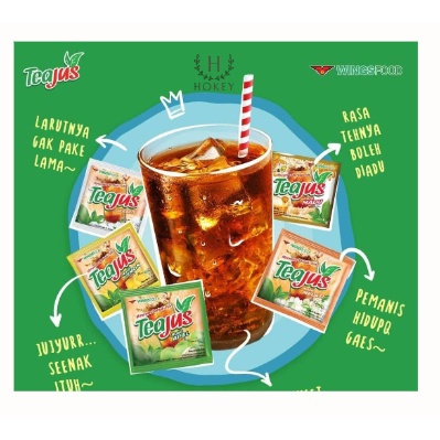 Minuman Teh Jus Sachet All Varian Rasa