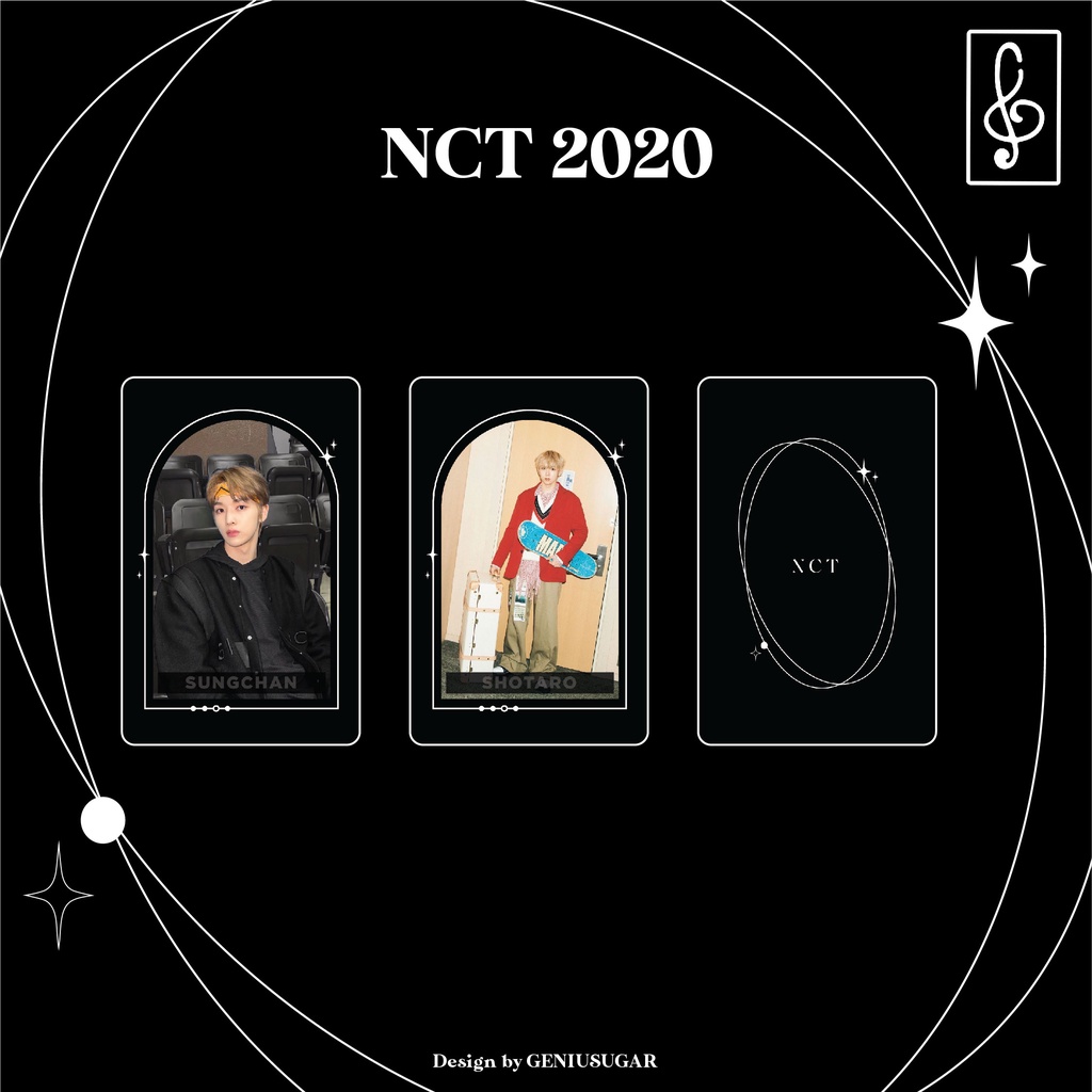 [DECO NCT] PHOTOCARD BOYFRIEND MATERIAL SELCA 127 DREAM WAYV 2020 UNOFFICIAL