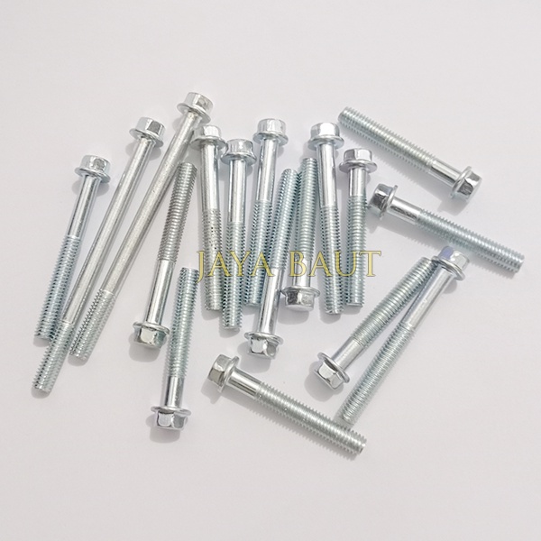 1 Pak Baut Blok Mesin Kanan Kiri Yamaha Vega R New / Baut Blok Mesin Vega R New