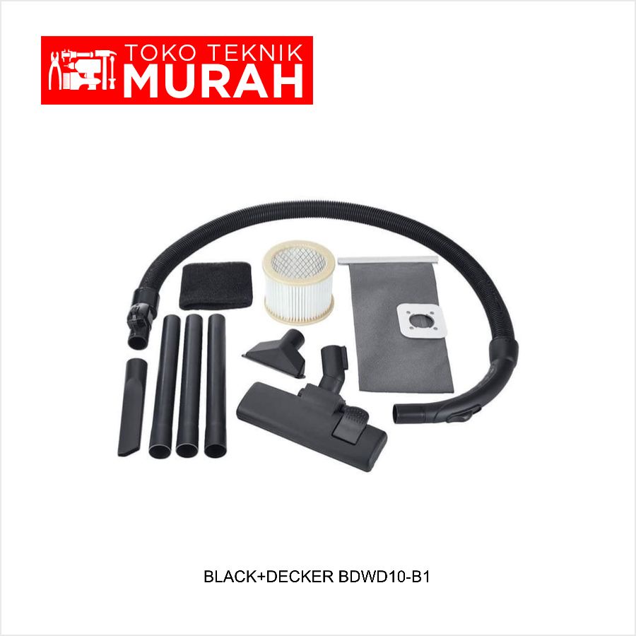 Black Decker Vacuum cleaner Black Decker wet end dry 10L BDWD10 Black+