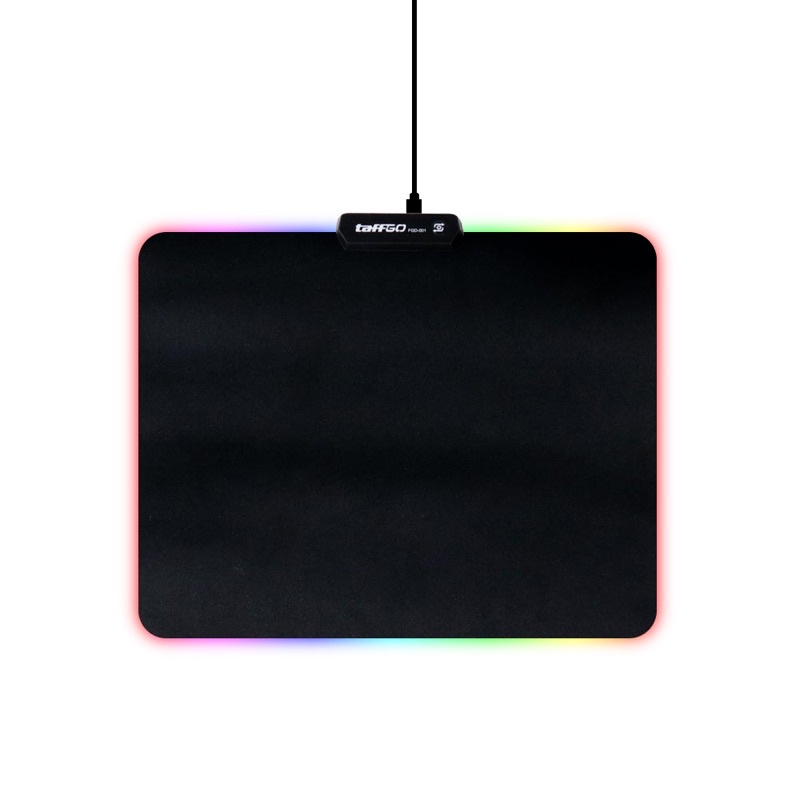 TaffGO Gaming Mouse Pad Glowing RGB LED High Precision 250 x 300 x 4mm - FGD-001