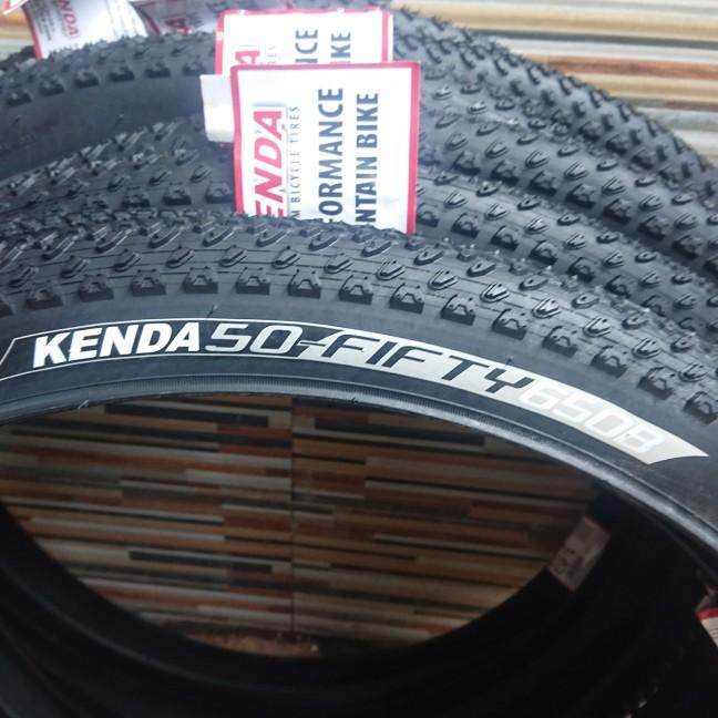 Ban luar sepeda 27.5 x 1.95 kenda 50fifty 650b small Blocks