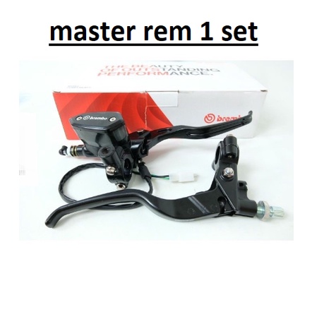 1 set master rem tabung oval/kotak master rem vario beat deluxe beatfi esp mio scopy dll universal semua motor