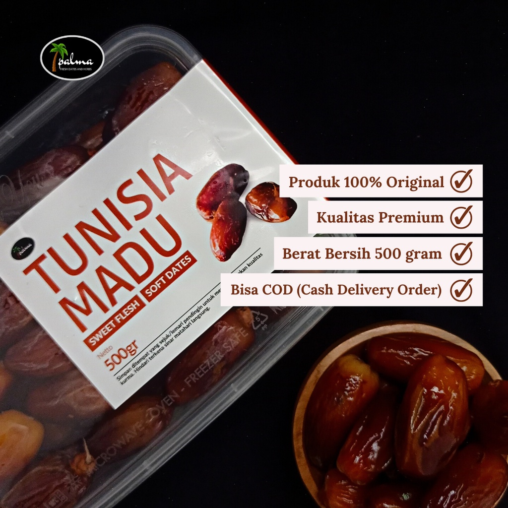 

KURMA TUNISIA MADU PREMIUM 500 GRAM
