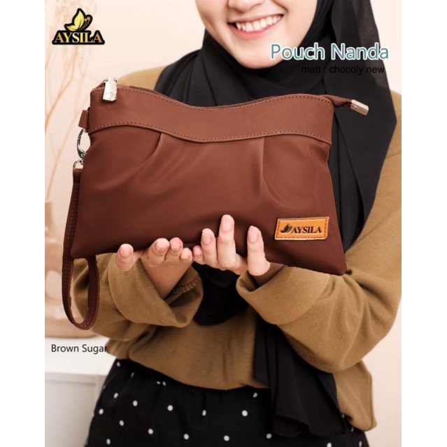 Aysila Pouch Nanda Tempat Handphone Dan Uang Kertas