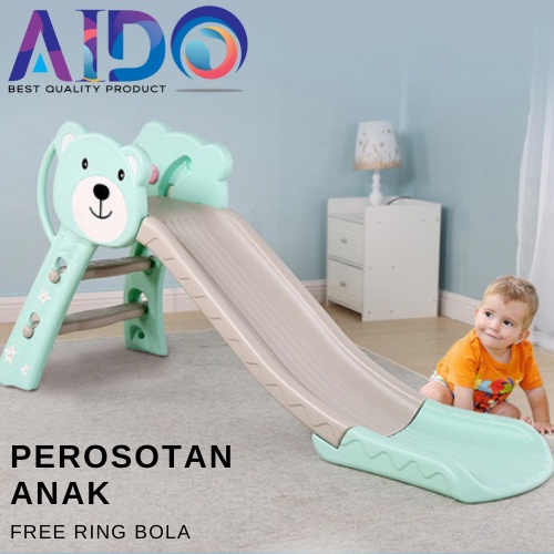 PEROSOTAN ANAK FREE RING BASKET BISA LIPAT MAINAN PROSOTAN SELUNCURAN ANAK MOLION