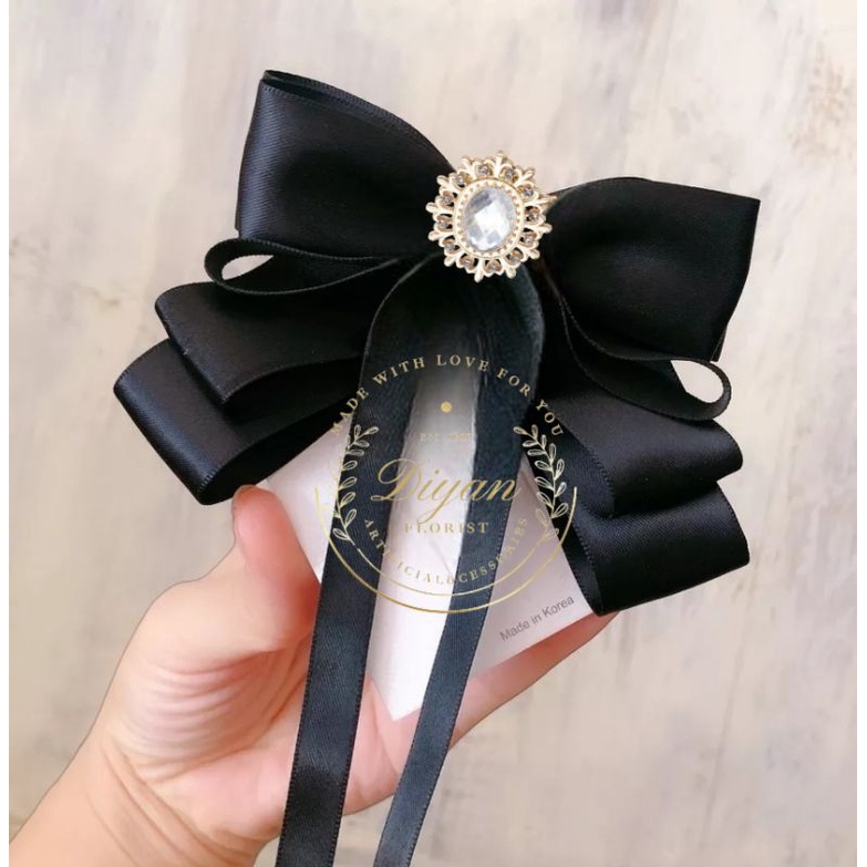 pita kado // pita hamper // korean ribbon brooch