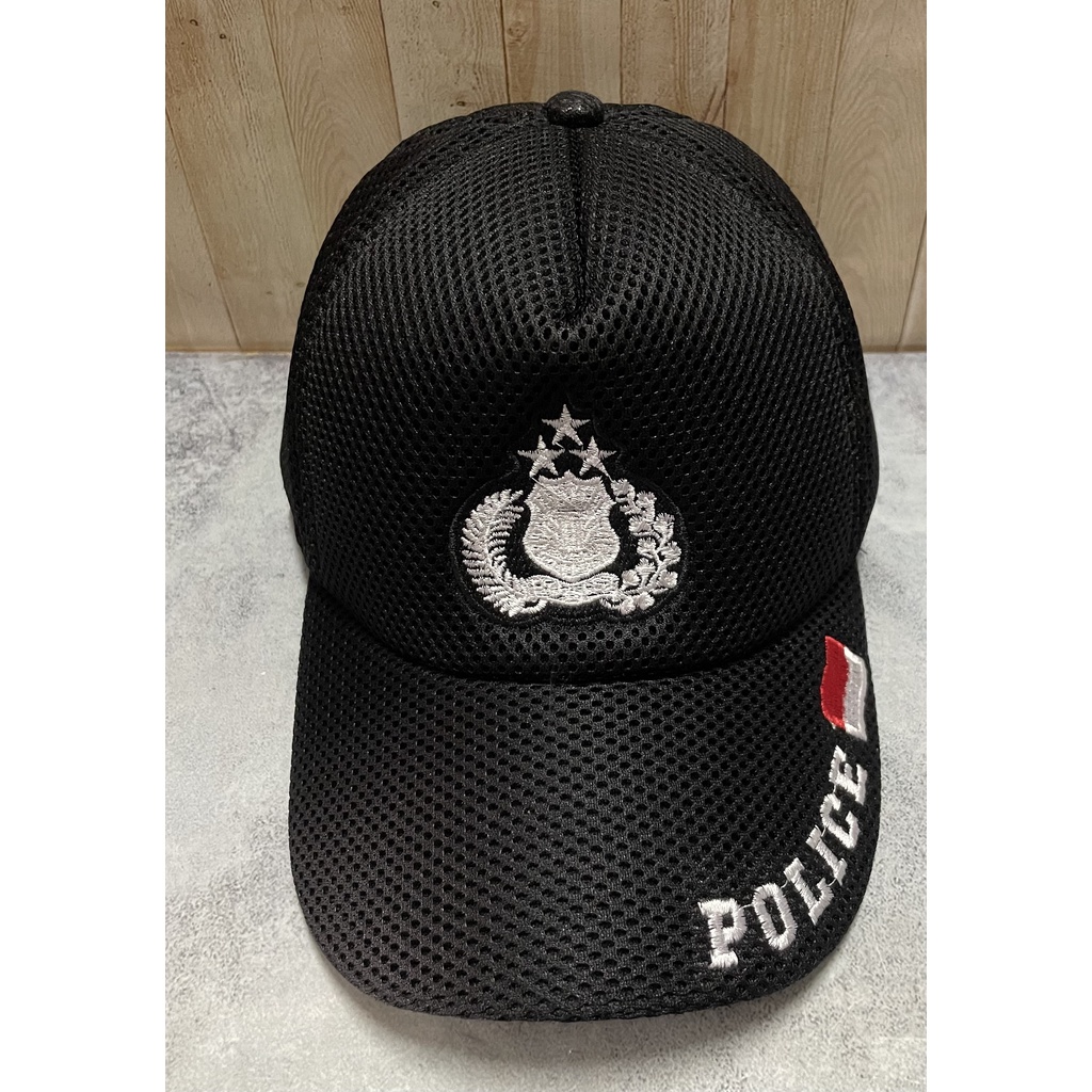Topi Jaring Police - Topi Tribrata - Topi Jaring Polis* - Topi