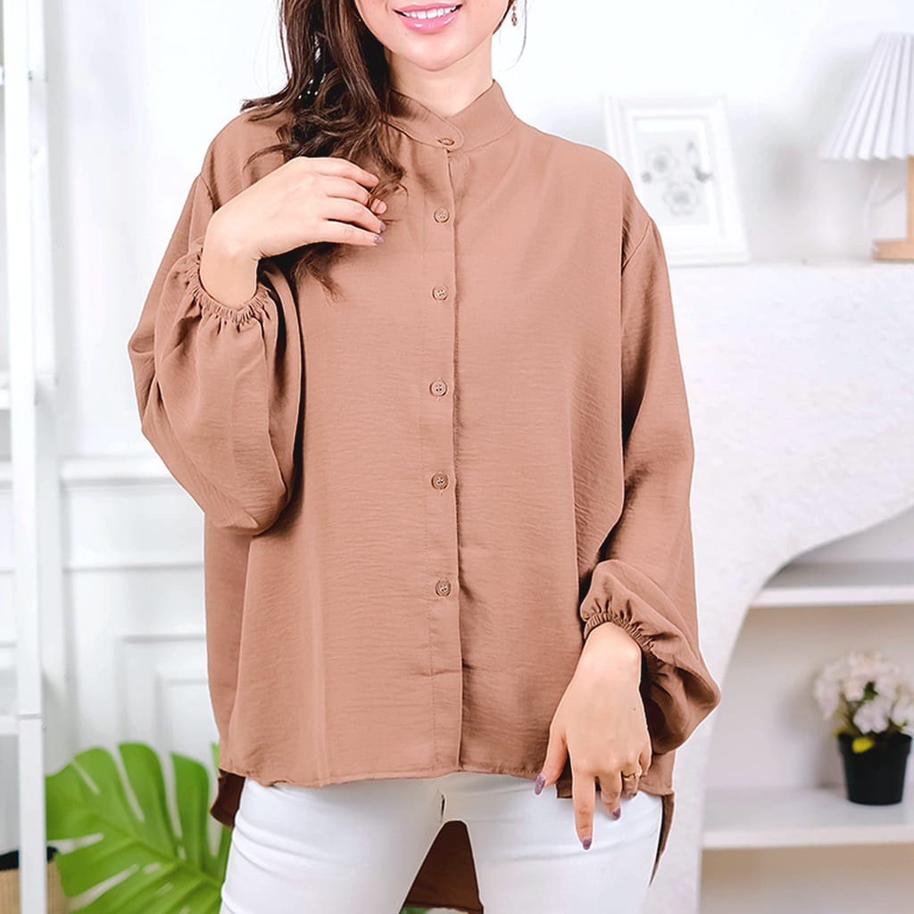 JAYA.CO Kemeja Vella Oversize Crinkle