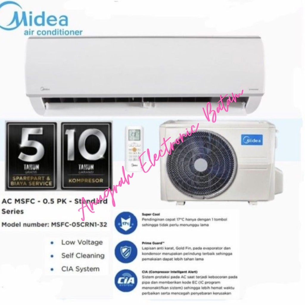 AC MIDEA 1,5 PK MSFC-12CRN1 BATAM