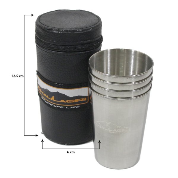 Gelas Camping Portable Dhaulagiri 4 Mug Set