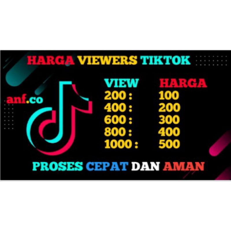VIEWERS TIKTOK TERMURAH