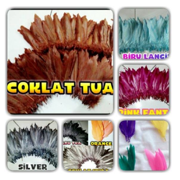 Locel Goose Feather - Bulu Angsa Lokal