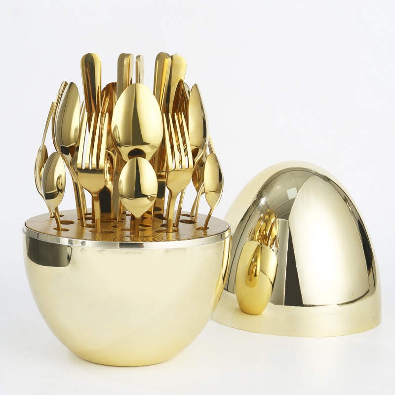 Mi.more Egg Spoon Gold Cutlery Set / Sendok Emas Telor / Sendok Emas / Cutlery Set / Sendok Gold / Sendok / Cutleries