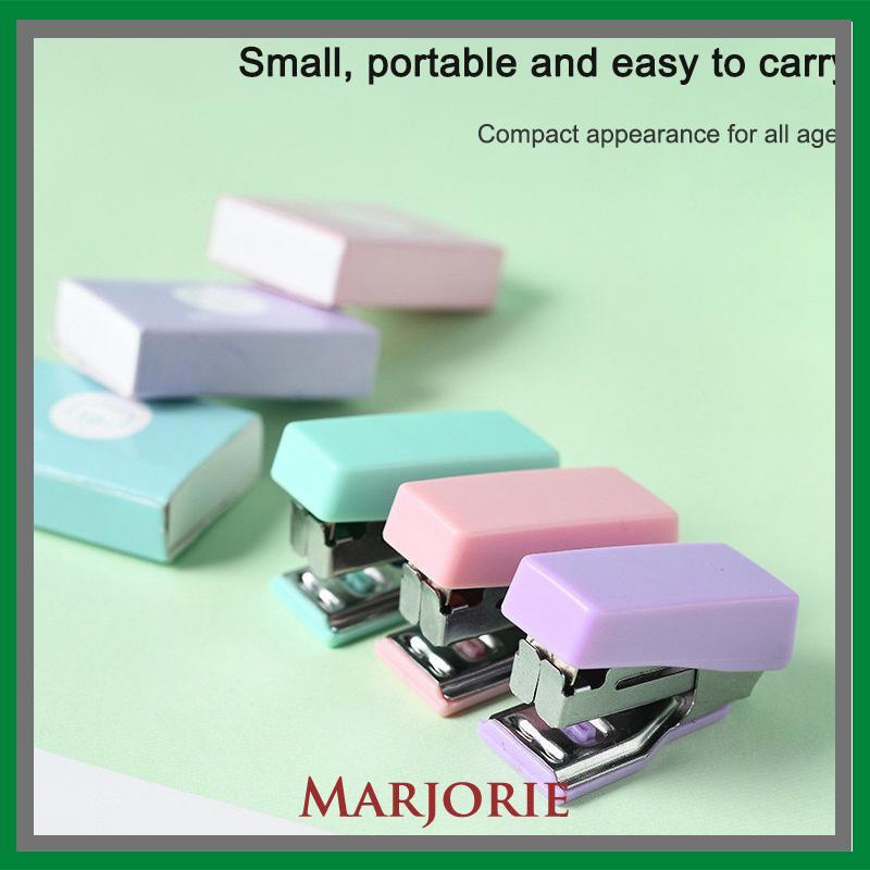 stapler staple cute set Stapler Mini Set Staples Perlengkapan Kantor  Mengikat Logam Kreatif-MJD