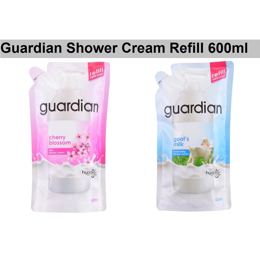 Jual Guardian Shower Cream / Body Wash Refill 600ml Shopee Indonesia
