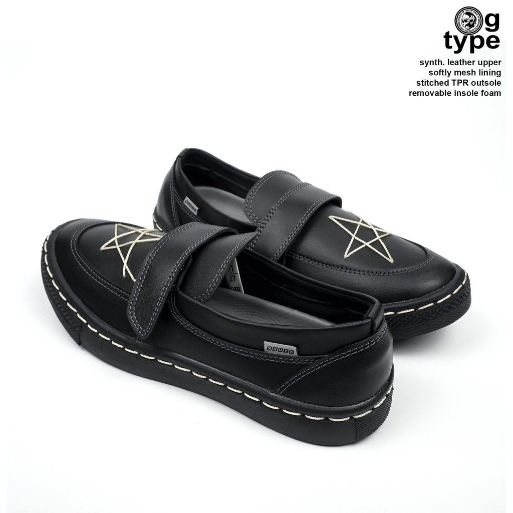 star☆ classic black - slip on xouth