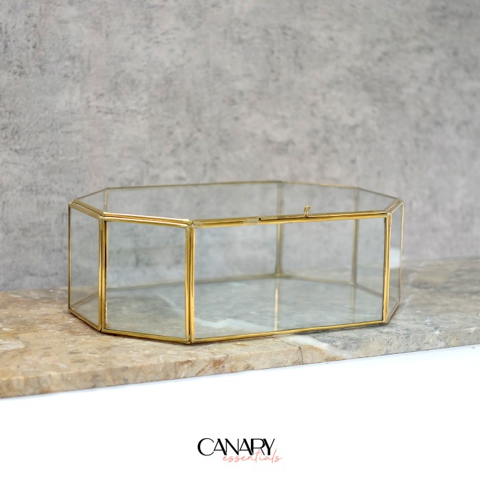 Mahar Terrarium / Beauty Case / Kotak Perhiasan / Kotak Kaca / Seserahan