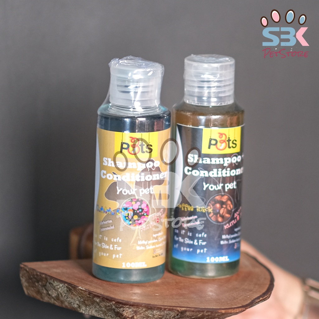 Shampo P3TS Anti Kutu Untuk Kucing,Anjing, Kelinci 100ml