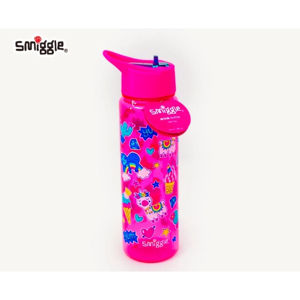 Smiggle Vibin' Classic Lite Backpack &amp; Drink Bottle Set