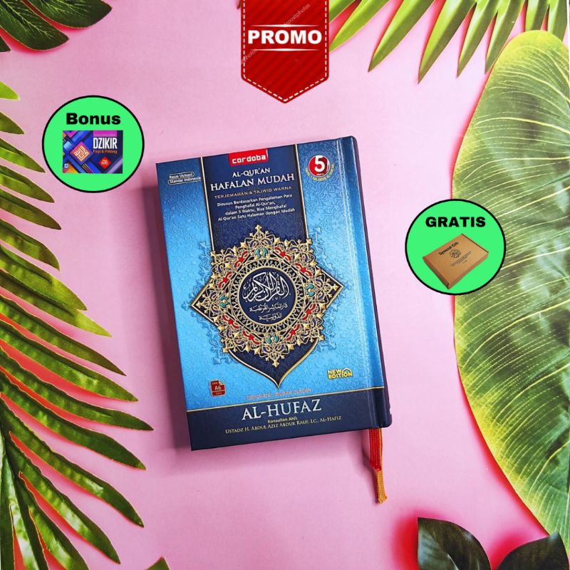 Al Qur'an Hufaz A6 HC ukuran paling kecil ringan dibawa kemana mana