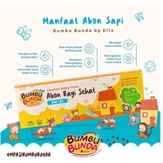 

Bumbu Bunda ABON Bayi Sehat MPASI Baby Non MSG Sapi / Ayam Slow Cooker