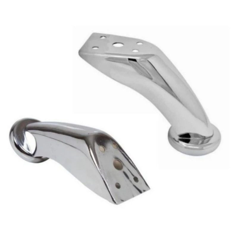 Kaki Sofa Kursi Meja Lemari Stainless Chrome - Babi ( 8 cm, 10 cm )