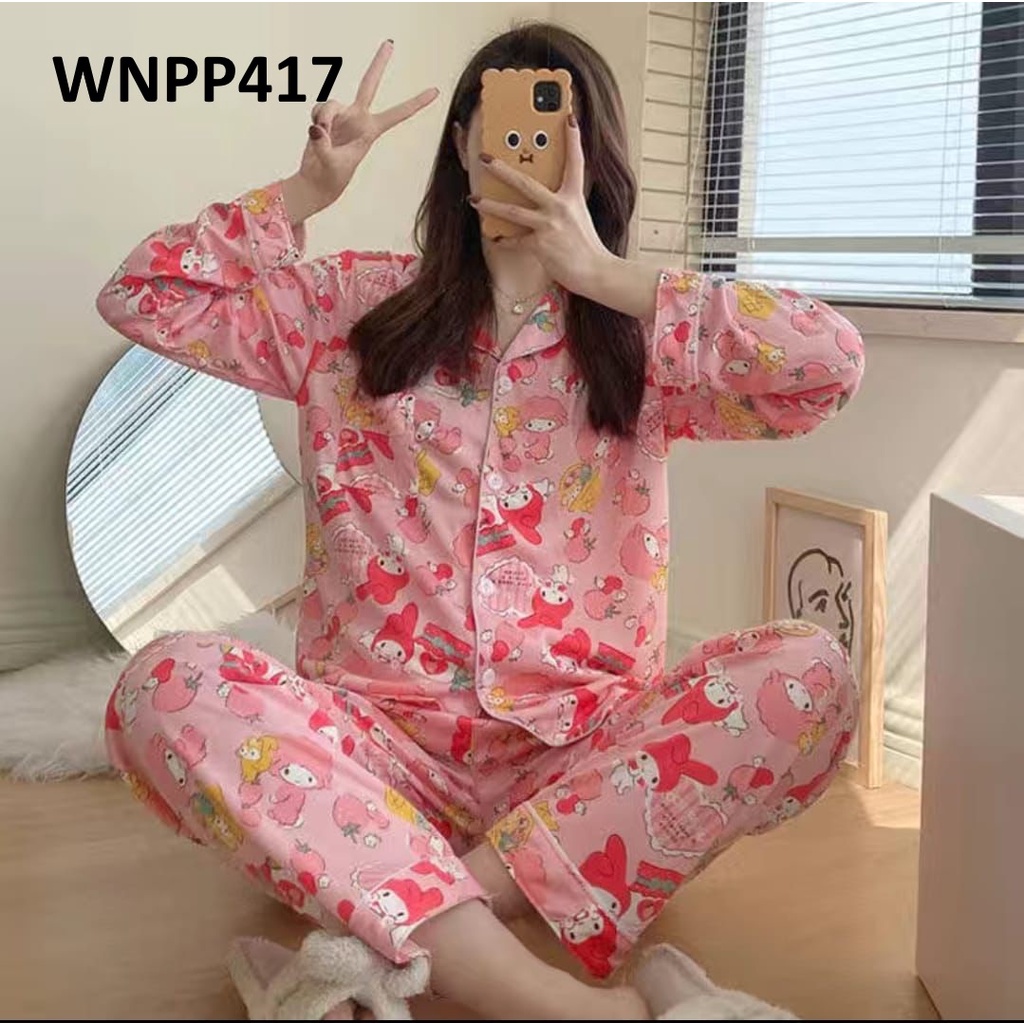 Piyama Wanita Piyama Cewek Baju Tidur Wanita Cewek Kancing Depan Bagus