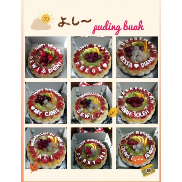 

Puding Buah