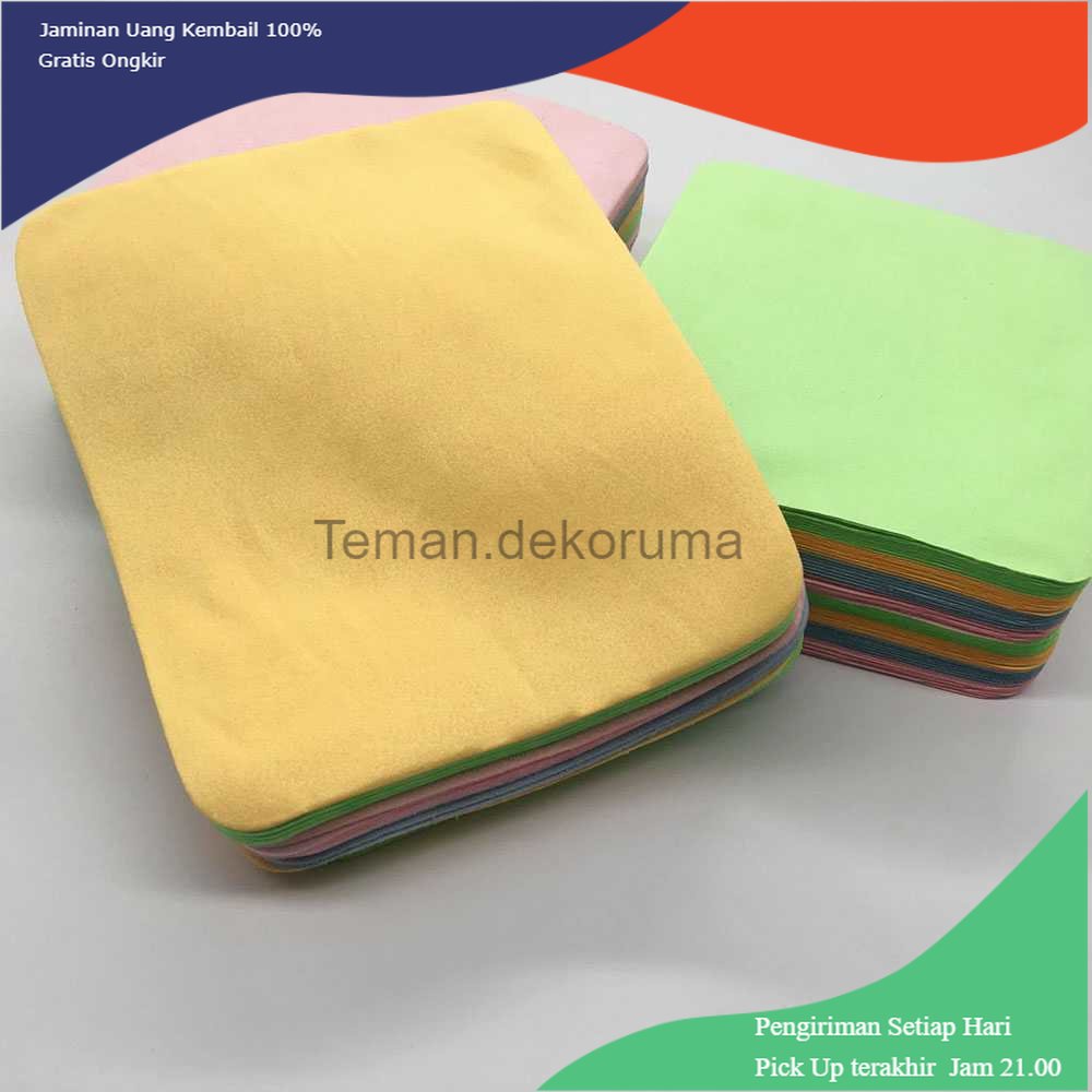 TD - PR2 ThickIsland Kain Microfiber Pembersih Kacamata 10PCS - MCR10