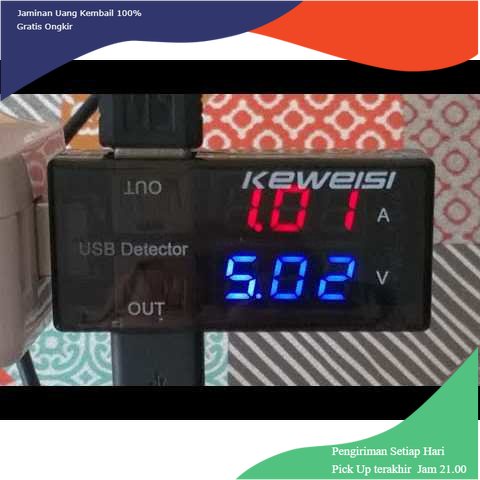 TD - PR1 KEWEISI USB Charger Power Current Voltage Tester Detector - KWS-10VA