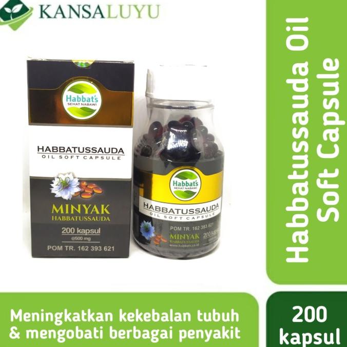 

PROMO Habbatussauda Oil Soft Kapsul Isi 200