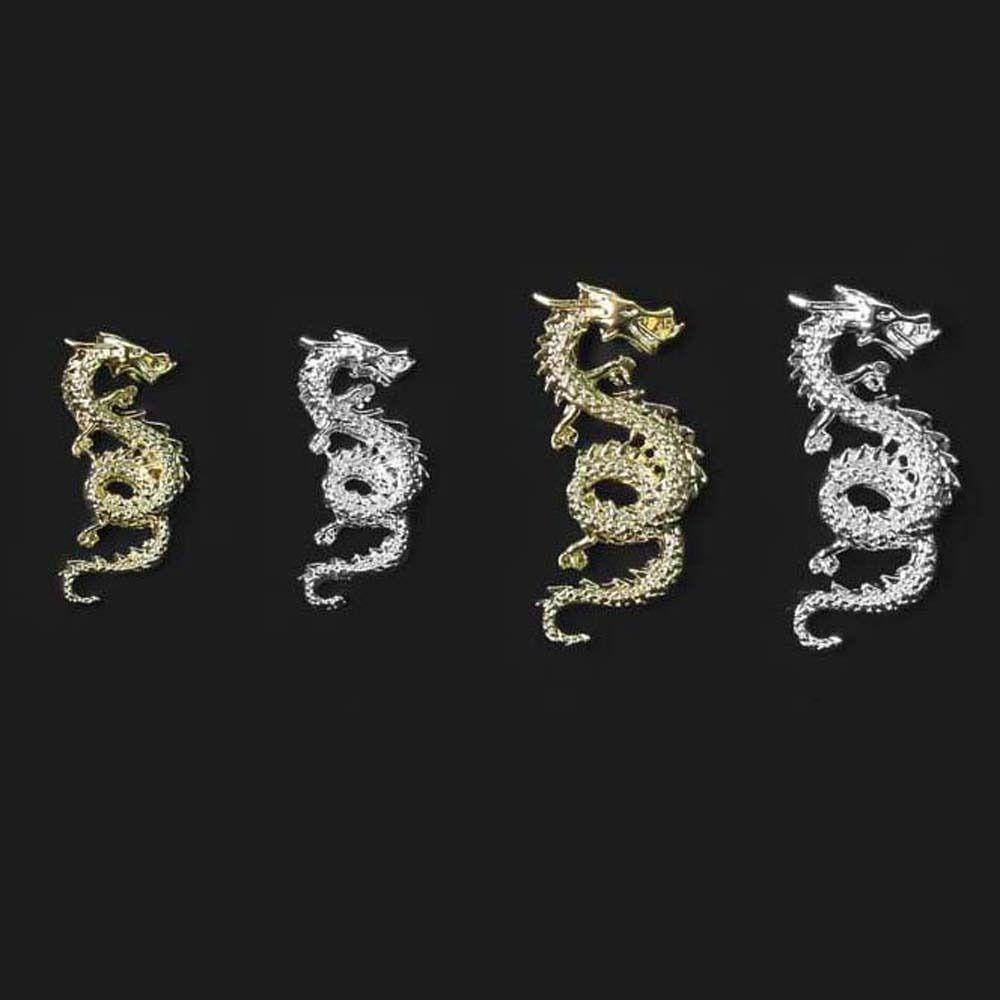 Mxbeauty Naga Dekorasi Kuku Wanita Fashion Emas Manicure Aksesoris Hiasan Kuku Gaya Cina 3D Nail Jewelry