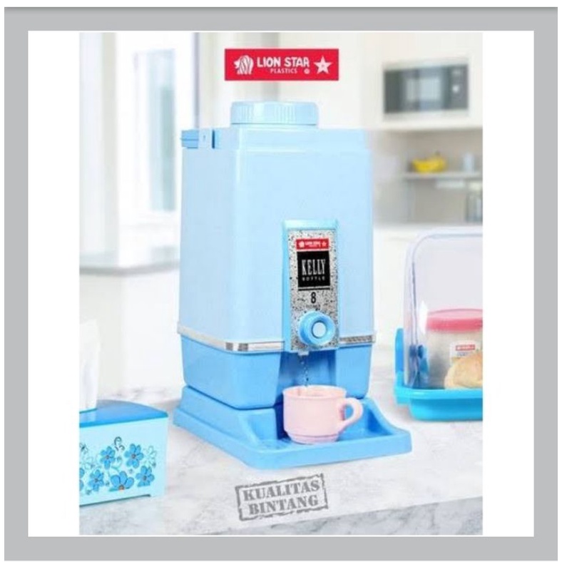 DRINK JAR KELLY BOTTLE 10 LITER/TEMPAT AIR MINUM SEGI KRAN PLASTIK