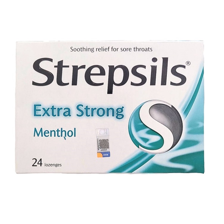

Strepsils Extra Strong Menthol Lozenges - 24's