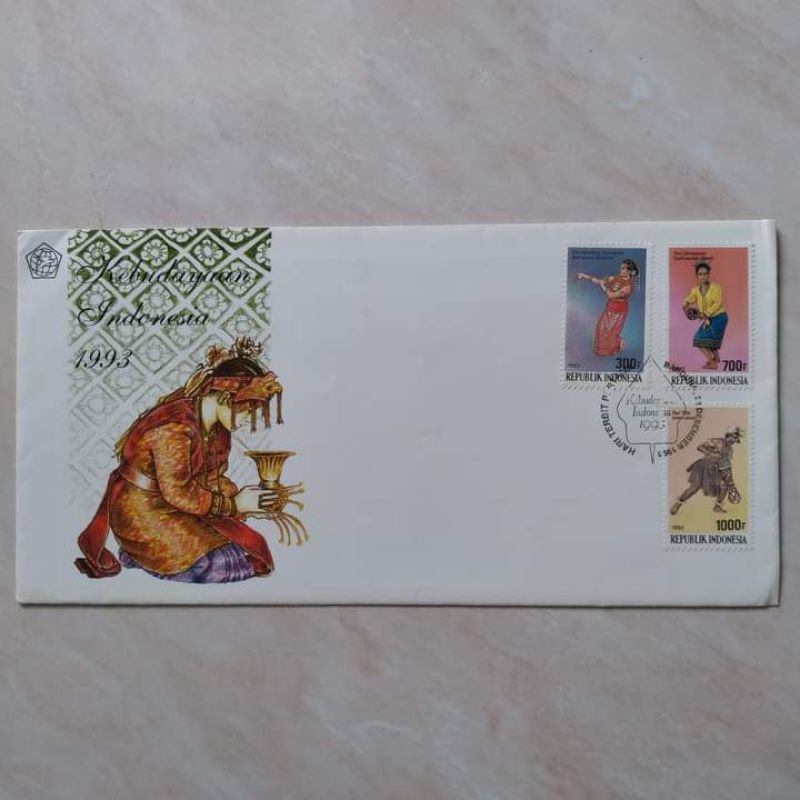 

Prangko Filateli Sampul SHP Seri Kebudayaan Indonesia 1993
