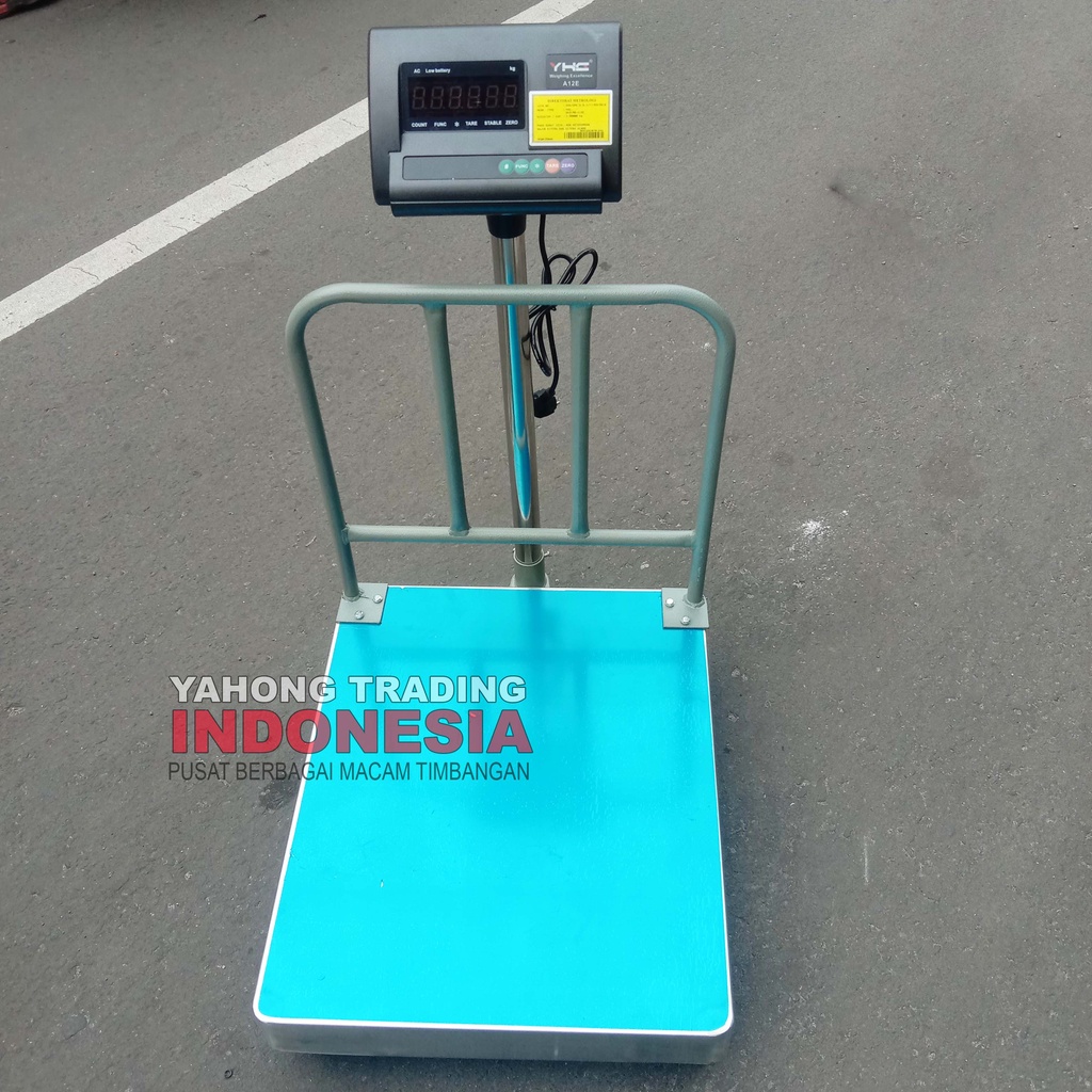 Timbangan Barang Digital YHG A12E 50cm x 60cm 300kg 500kg