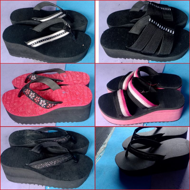 SANDAL SPON KUAT FULL KUAT, SANDAL MADURA TERKUAT SANDAL CEWEK CANTIK SANDAL CEWEK TINGGI UKURAN &amp; MOTIF TERGANTUNG PERMINTAAN, TANGAN PERTAMA PRODUKSI SENDIRI