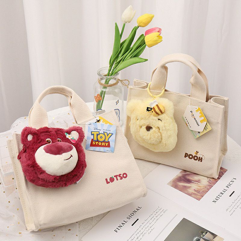 Tas Hand Bag Sling Bag Selempang Pooh Lotso Original Disney.