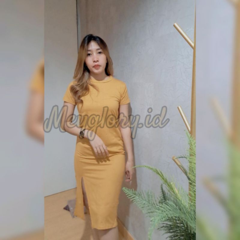 Bodycon Dress | Dress Korea Slim | Dress Wanita