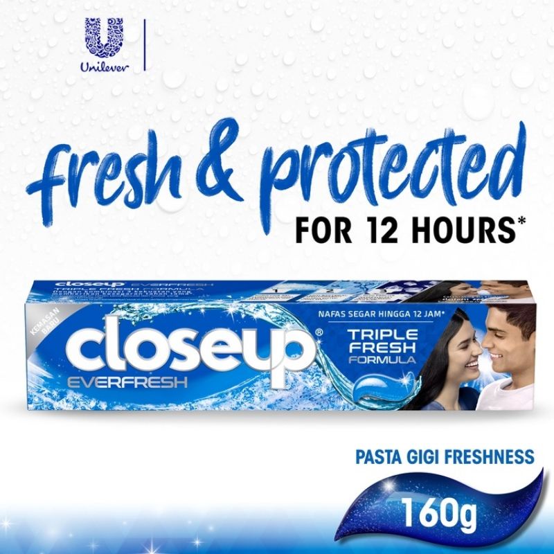 CLOSE UP Pasta Gigi Everfresh Icy White 160gr