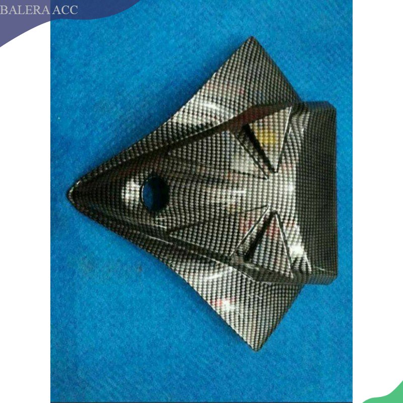 Cover Dasi Atas Carbon Bagian Logo Yamaha Motor Aerox 155