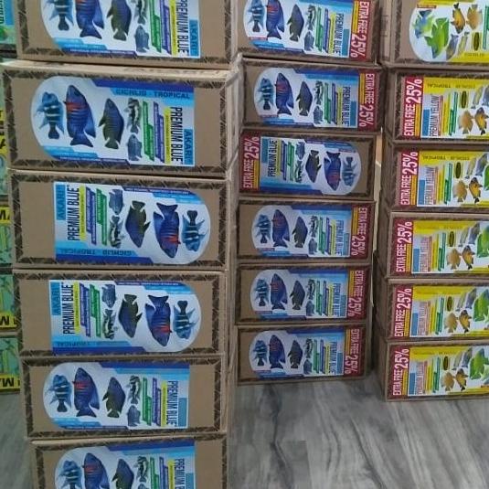 Pelet Ikan/Akari Premium Blue/Cichlid Tropical/Pakan Ikan/250gram